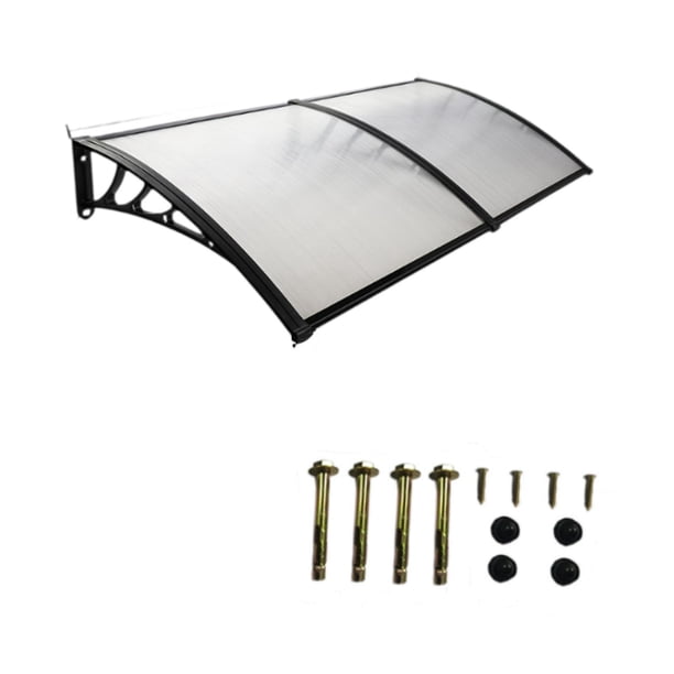 Toldo para puerta, toldo para ventana, resistente, práctico, moderno, fácil de usar, accesorios para toldo de puerta para porche residencial, puerta Largo por pared 240cm