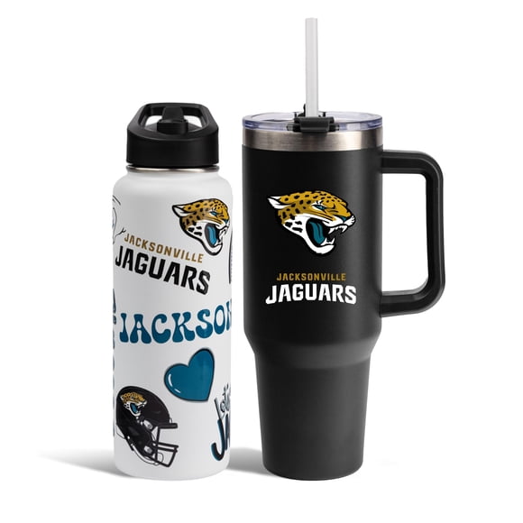 Set de botella de agua y vaso térmico The Memory Company 34 oz 46 oz