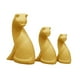 thumbnail image 1 of Figura De Gato En Miniatura 1/12, Adorno Coleccionable Para Decoración De Escritorio, Amarillo, 1 of 5