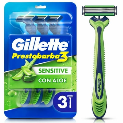 Máquinas Para Afeitar Gillette Prestobarba3 Sensecare