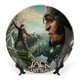 thumbnail image 1 of Jack el cazagigantes Plato decorativo de porcelana fina (bone china), plato decorativo de cerámica para hogar, oficina, soporte de pared, platos decorativos para dormitorio - 6 pulgadas (15 cm), 1 of 6