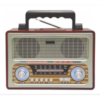 Audiopro - Radio Retro Portátil Bt Fm Usb Sd Entrada Aux 3 5 Recargable Beige Ap02055