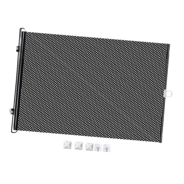 Puerta retráctil para bebés,Puerta para perros,Puerta alta retráctil para bebés,Puerta para mascotas para gatos,Puerta de malla retráctil,Ancho extra 50 cm x 125 cm