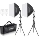 thumbnail image 1 of Kit Iluminación LED Neewer NW48 II 2.4G con Softbox, 1 of 7