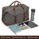 thumbnail image 2 of Bolsa de lona S-ZONE para viajes, bolsa de lona de fin de semana para hombre, 2 of 3