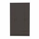 thumbnail image 2 of Clóset Pequim Dark 4 Puertas 2 Cajones Negro, 2 of 5