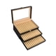 thumbnail image 1 of Estuche Para Bolígrafos Fiocias Multiusos Premium 36 Compartimentos Negro Y Beige, 1 of 5