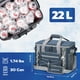 thumbnail image 5 of Bolsa térmica Maelstrom para 30 latas, aislante, plegable, 22 L, azul, 5 of 7