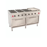 Maigas - Cocina 6 Platos + Churrasquera Grande 6Ea56 (Glp)