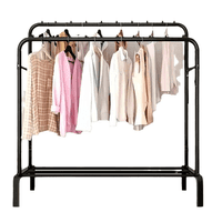 Genérico - Perchero Organizador Ropa Y Zapatos Doble Barra