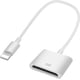 thumbnail image 1 of Adaptador Lightning a 30 pines, cable conector de carga y sincronización de datos para iPhone con certificación MFi, convertidor de salida de 8 pines macho a 30 pines hembra, compatible con iPhone 12/, 1 of 7