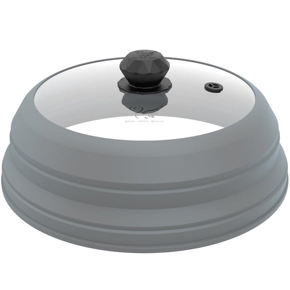 Tapa anti‑salpicaduras plegable GLOU‑GLOU GOOSE GGG 30 cm para microondas