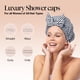 thumbnail image 3 of Gorro de ducha Kitsch Luxury, impermeable y reutilizable para mujer, 3 of 8