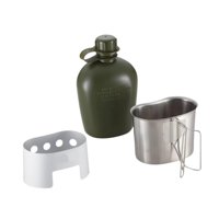 Bothyi - Juego De Botellas De Agua Compactas Y Resistentes Para Pesca, Supervivencia Al Aire Libre Y Mochilerismo.