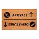 thumbnail image 1 of Limpiapiés Choapino Biodegradable Arrivals/departures, 1 of 3