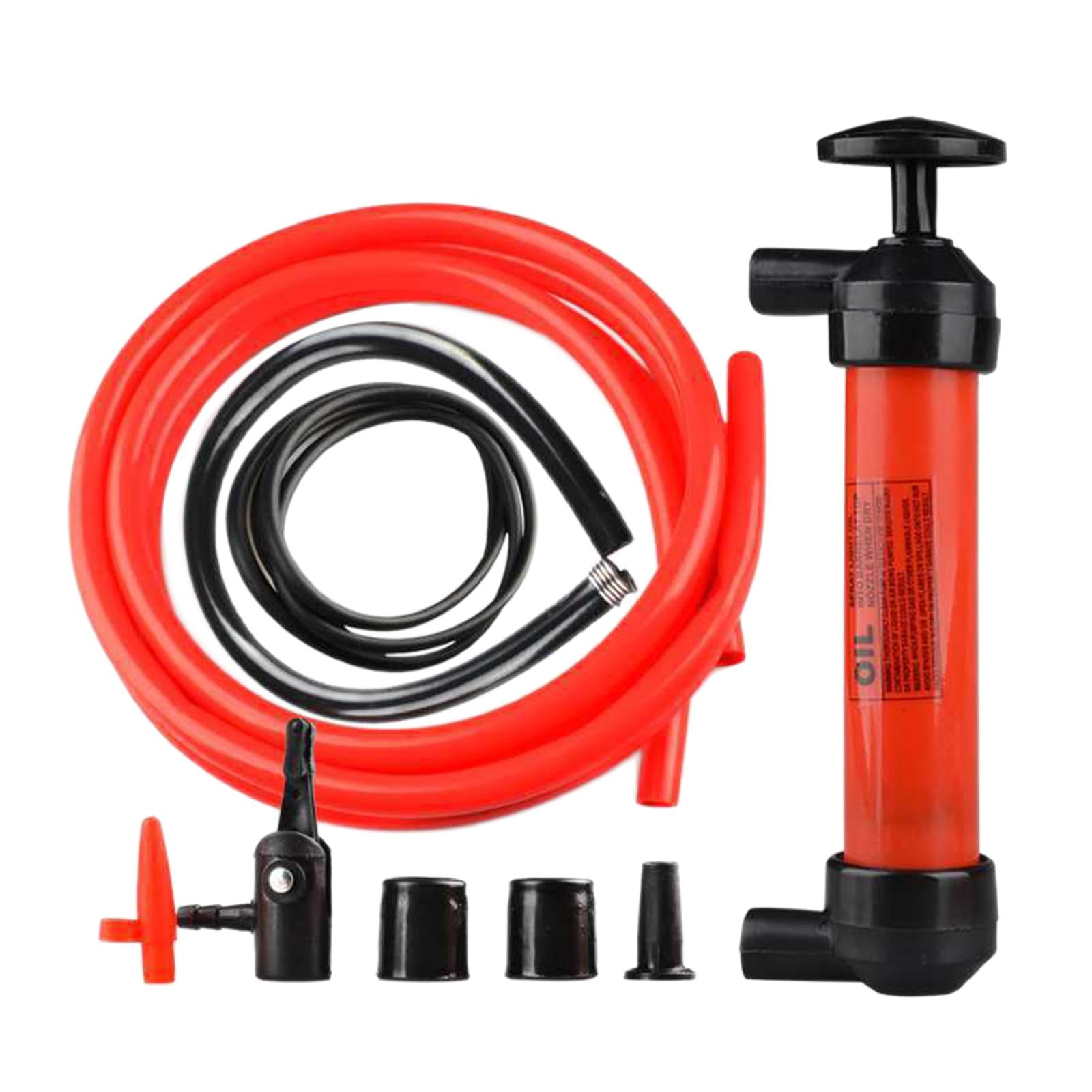 Ioensy - Kit De Bomba De Sifón Manual, Herramienta De Succión Extractora De Combustible De 200 Cc, Apta Para Aire De Aceite