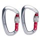 thumbnail image 5 of Monta?ismo Material Escalada Mosquetón Tornillo Bloqueo 25KN Gris, 5 of 5