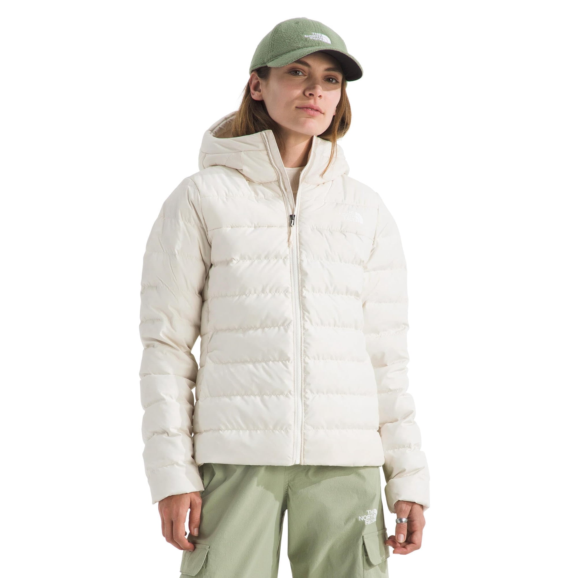 Chaqueta The North Face Aconcagua 3 Con Capucha Para Mujer White Dune