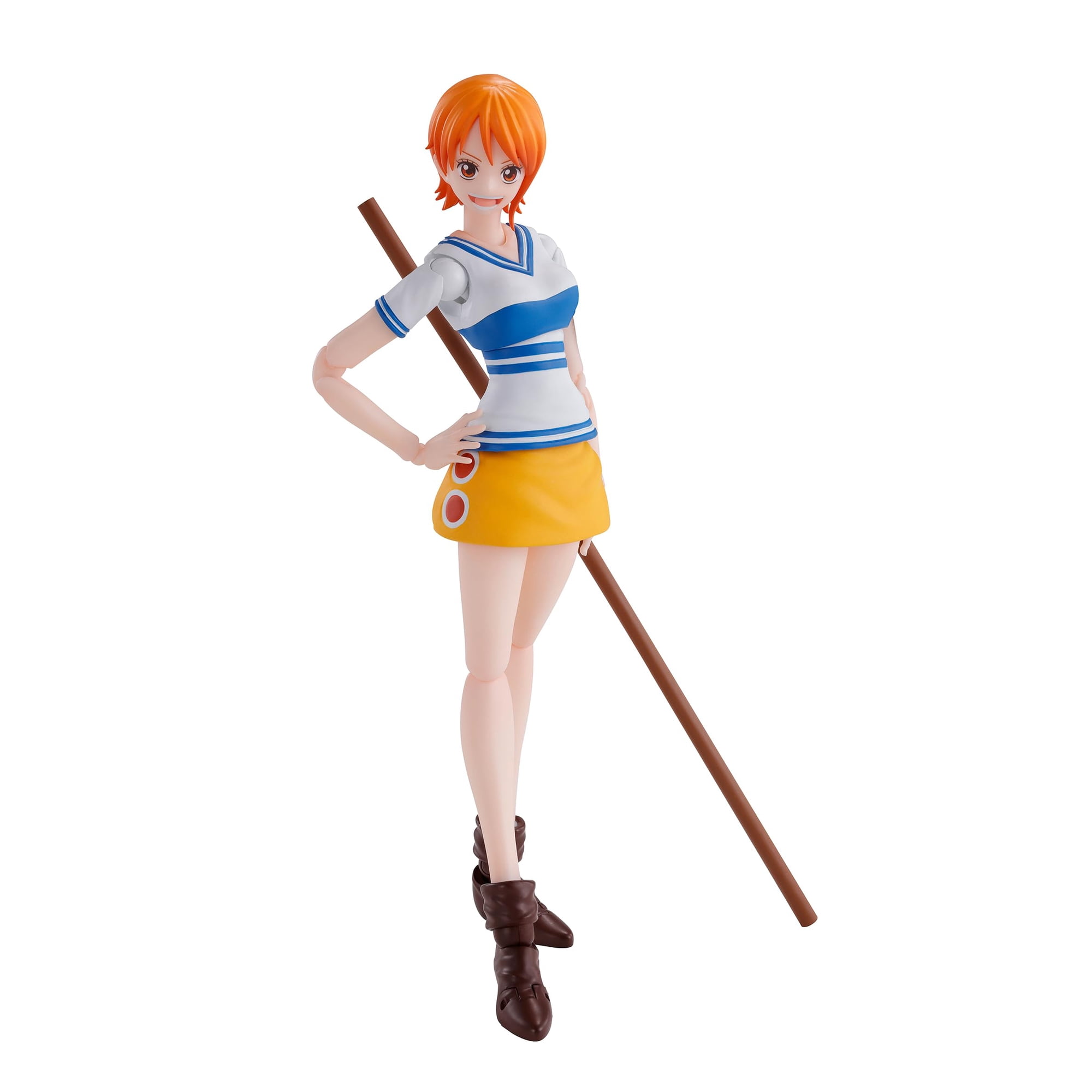 Figura De Acción Tamashii Nations One Piece Nami Romance Dawn