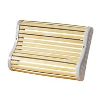 Ioensy - Almohada De Bambú Para Reposacabezas De Sauna, Accesorio Para Respaldo De Sauna Para Spa, Gimnasio Relajante, 27 Cm X 33 Cm