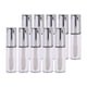 thumbnail image 5 of 10 Botellas De Brillo De Labios, Tubos De Aceite De Labios Transparentes Rellenables Para Mujeres Y Niñas, Color Plateado, 5 of 5