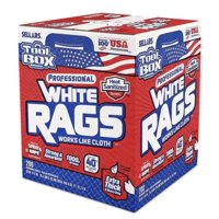 Tool Box - Toallas Papel Mecanico White Rags