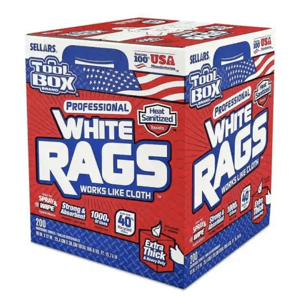 Toallas Papel Mecanico White Rags