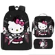 thumbnail image 1 of Sanrio Hello Kitty Kuromi 3PC-Set Primary and Middle School Cute Backpack Lunch Pencil Bag Large-capacity Sports Backpack, 1 of 3