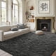 thumbnail image 1 of Alfombra Finrèc gris suave para dormitorio y sala de estar, 120 x 180 cm, 1 of 7
