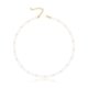 thumbnail image 1 of Collar tipo gargantilla MIDDLUX con conchas, 43 cm, blanco, con cuentas, 1 of 7