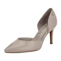 Zapato Calvin Klein Gloria Pump Para Mujer, Color Topo, Serpiente 241, Talla 8