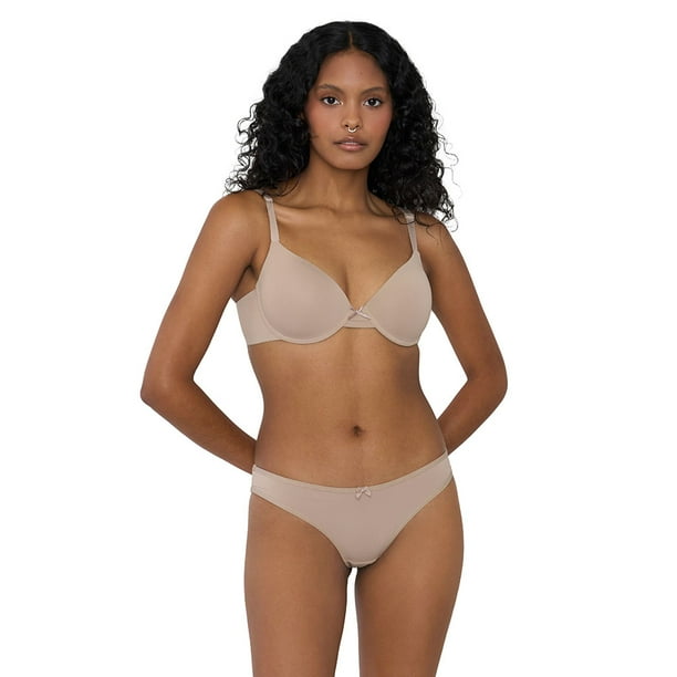 Pantaleta Mujer Microfibra Beige Corona