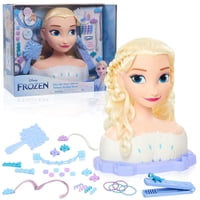 Cabezal De Peinado Just Play Disney Frozen Deluxe Elsa Blonde Hair