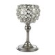 thumbnail image 2 of Candelabros De Cristal Candelabros Para Boda Decoración De Mesa Regalo 20cm Plata, 2 of 5