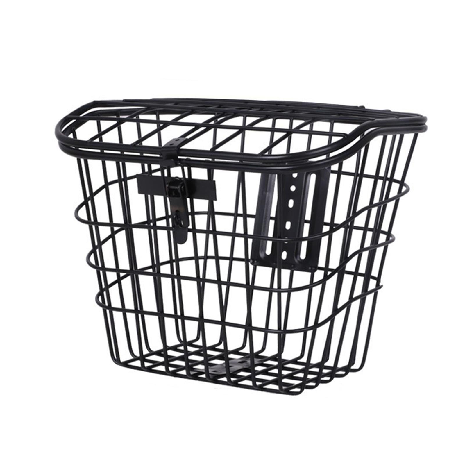 Magideal - Cesta Para Bicicleta Con Tapa, Fácil De Instalar, Cesta Para Alforja Para Bicicleta, Transportador Para Perros, Organizador De Artículos Diversos Para