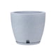 thumbnail image 2 of Macetero Gris Claro Amsterdam 28cm Alto Con Plato, 2 of 3