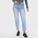 thumbnail image 2 of Jeans Mujer Straight Fit Elasticado Azul Medio Corona, 2 of 5