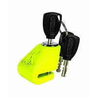 Genérico - Candado Disco Moto Kovix Kn1 Amarillo Fluor