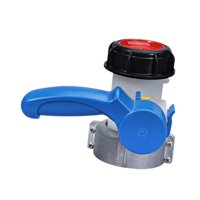 Magideal - Ibc -Tote -Tankapter -Enterrupe El Adaptador De Agua De Tuberías 75 Mm Directamente, Álcali -Resistente Para El Tanque De Agua De Ibc, Instalación Fác Estilo A