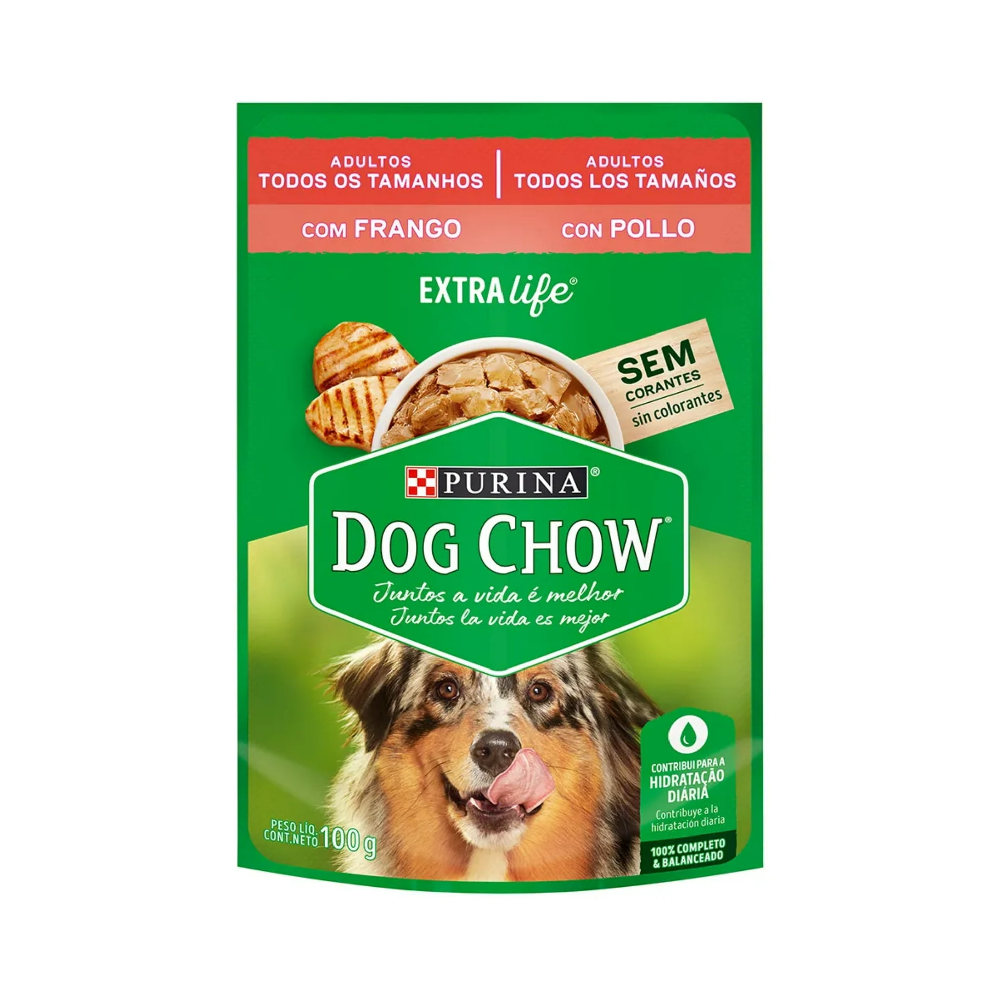 Sachet Dog Chow Adulto Pollo 20 Un.