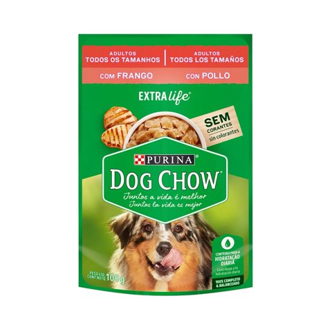 Sachet Dog Chow Adulto Pollo 20 Un.
