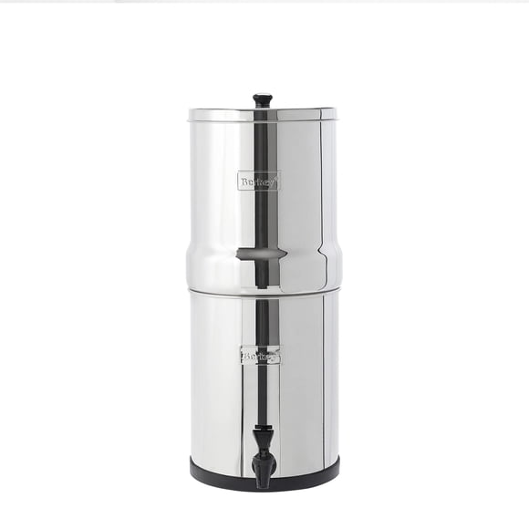 Filtro de agua Berkey Travel Gravity-Fed con 2 Black Berkey