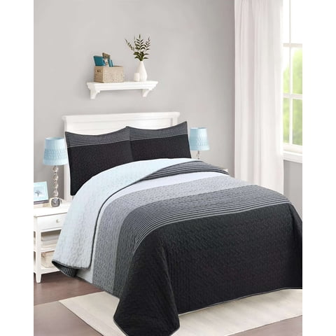 Genérico - Cubrecama Quilt Sherpa King 250X270 28