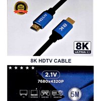 Gen - Cable Hdmi Ultra Hd 8K, 5Mts