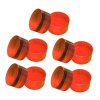 Ioensy - 10 Piezas De Repuesto Para Punta De Taco De Salto Y Rotura Transparente Para Juegos De Interior, Color Rojo