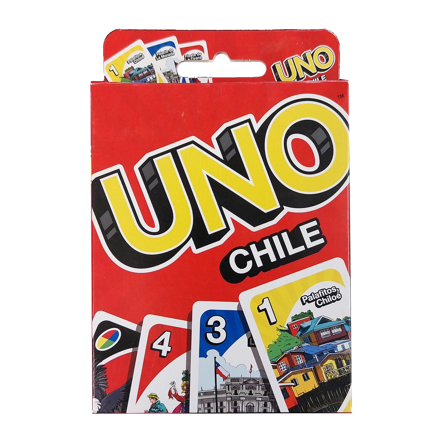 Juego De Mesa Uno Chile Infantoys
