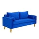 thumbnail image 2 of Sofa Sky 3C Felpa 01 Azul Rey, 2 of 6