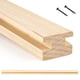 thumbnail image 1 of Corredera De Madera Para Cajón Estilo Vintage 20 Cm Montaje Central Básico, 1 of 6