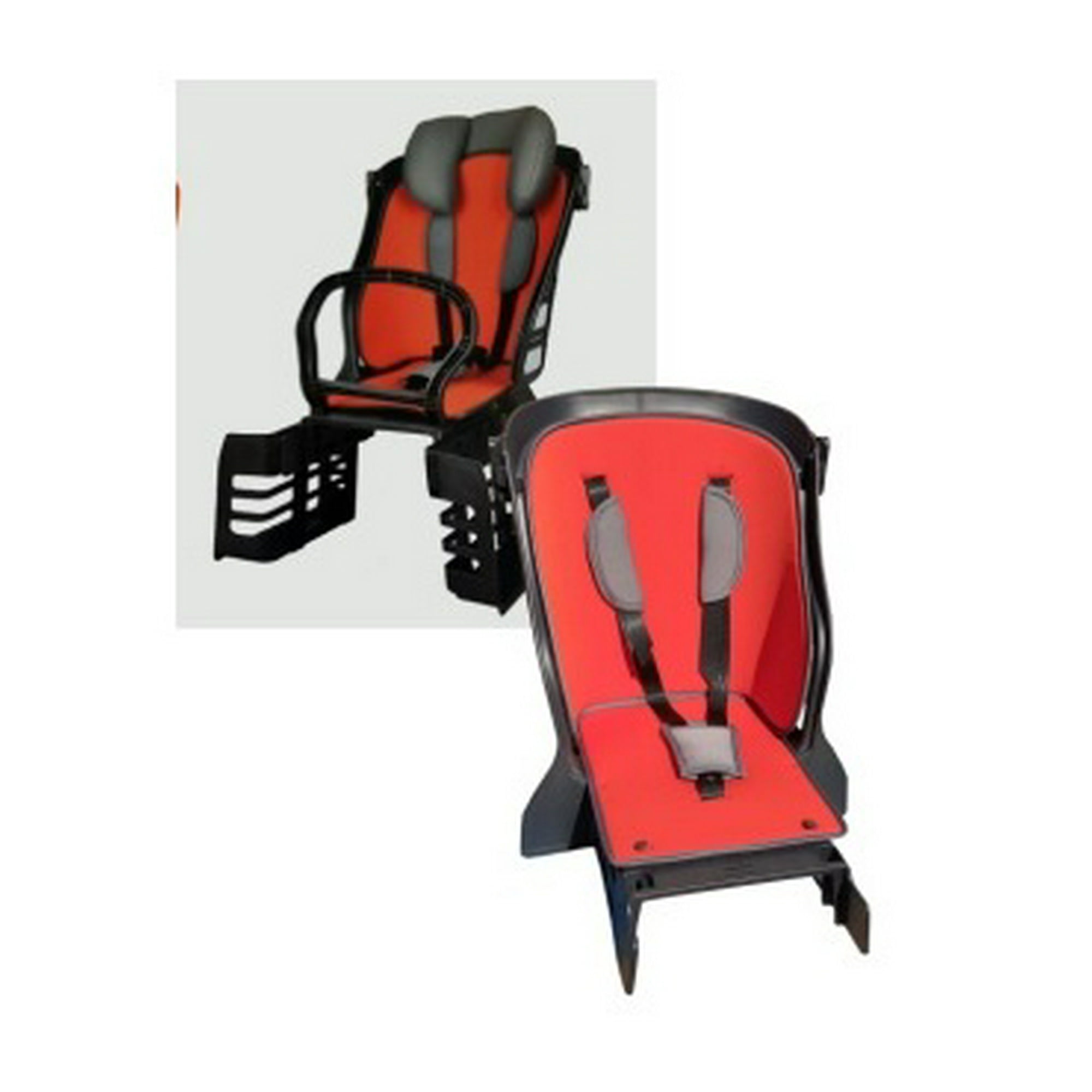 Vipnetwork - Silla Trasera De Niños Para Bicicleta Rojo