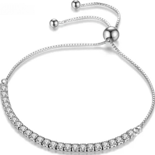 Genérico - Pulsera Plata 925 Mujer Elegante Charm